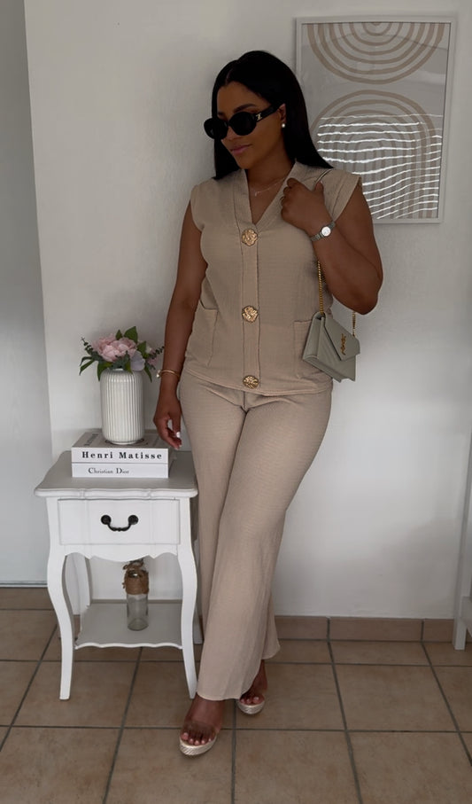 Elaïne Cream Set